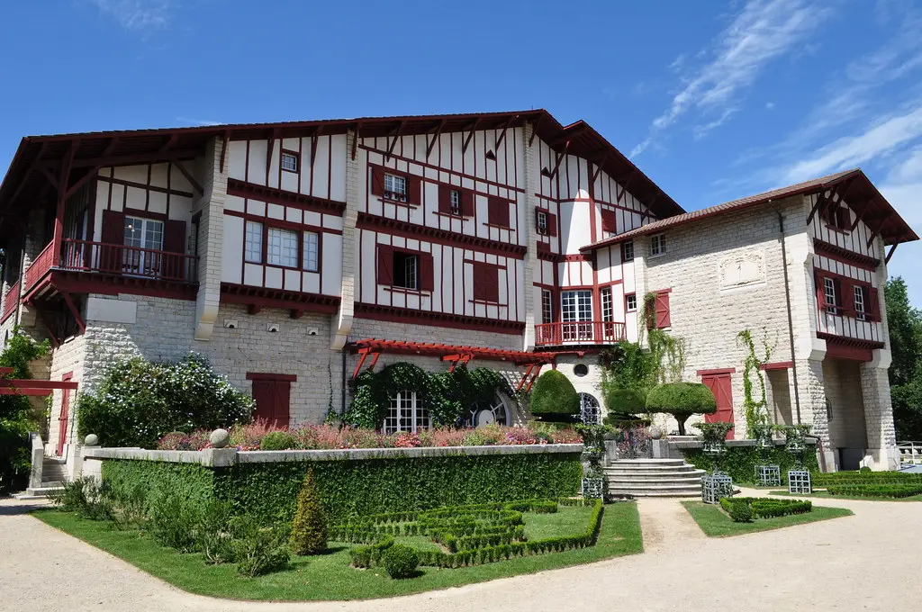 Villa Arnaga (1903-1906), Cambo-les-Bains, Labourd, Pays basque, Pyrénées Atlantiques, Aquitaine, France.
