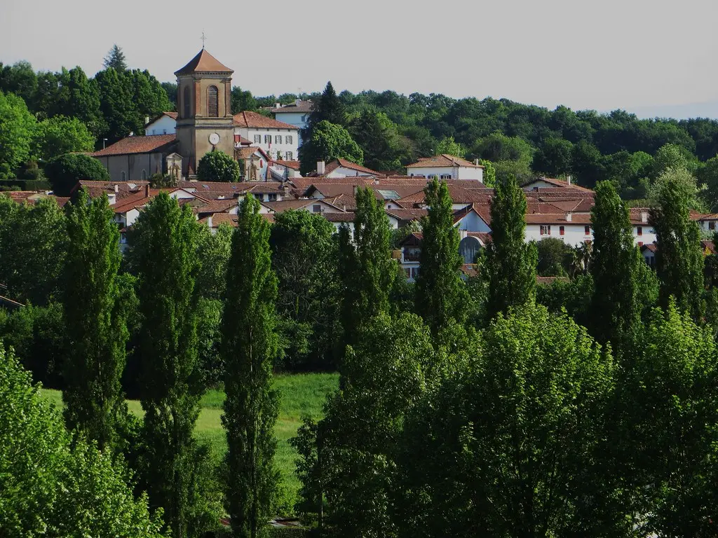 La Bastide-Clairence, Basse-Navarre, Pays Basque, Pyrénées-Atlantiques, Aquitaine, France.