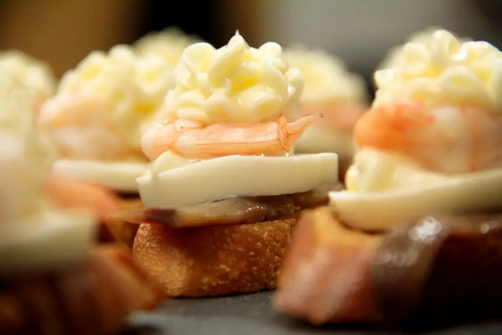 Carmelita, pintxo de la barra del Restaurante Casa Urola