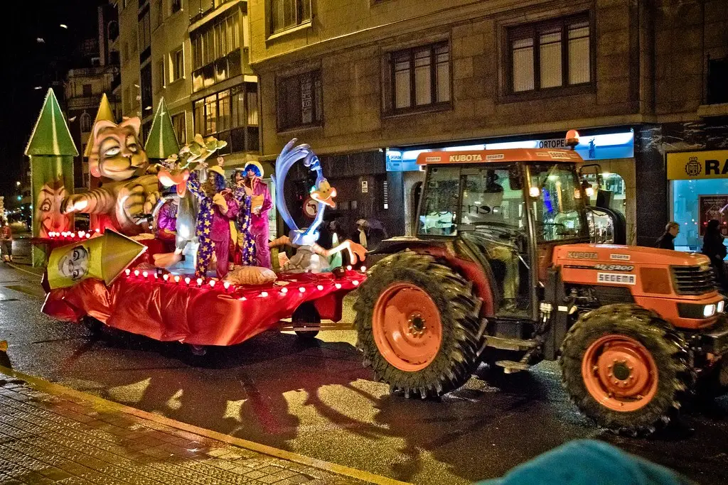 Cabalgata de Reyes Magos en Getxo 2011