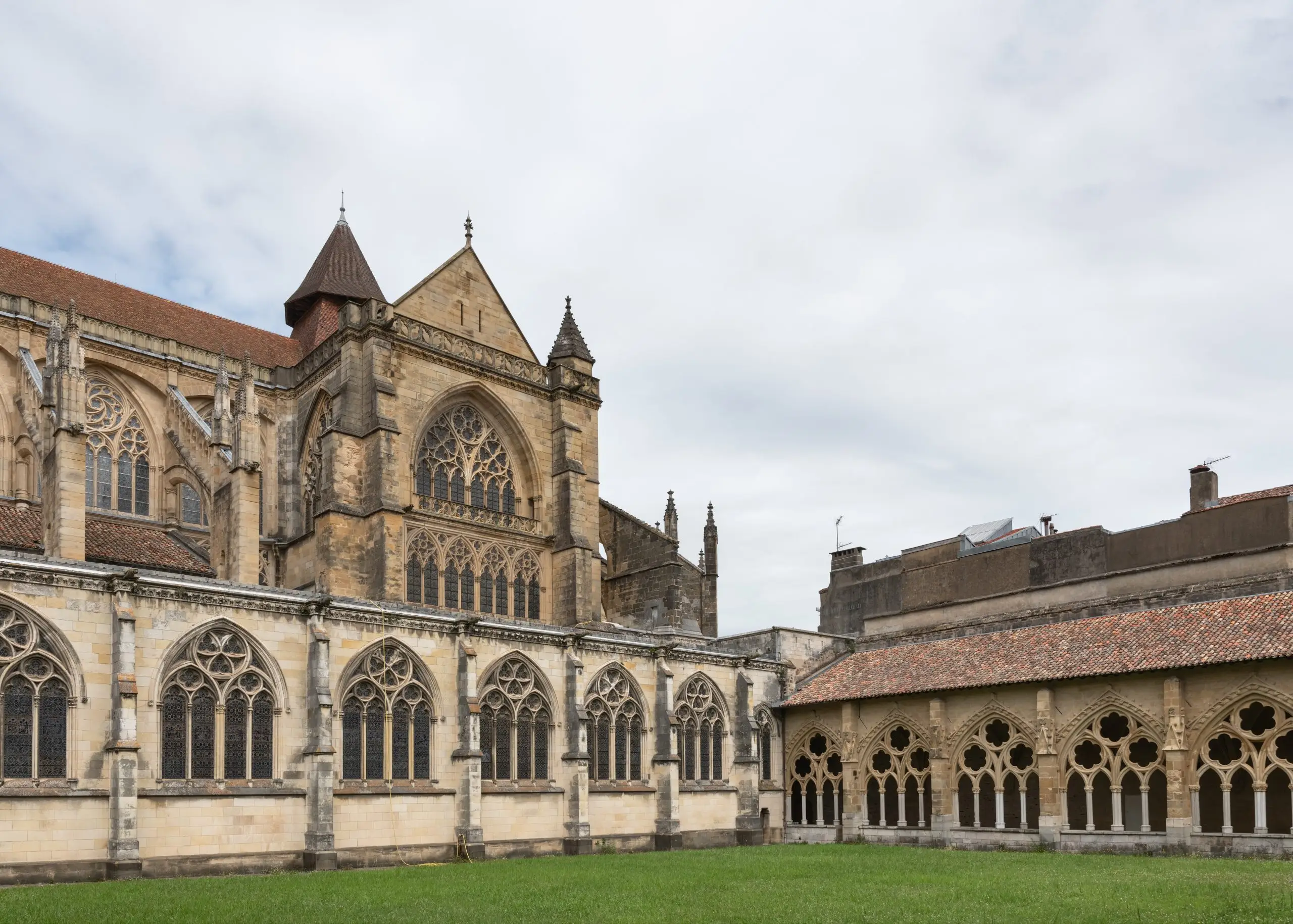 Cloister of Cathédrale Sainte-Marie de Bayonne - Bayonne, France July 15, 2024