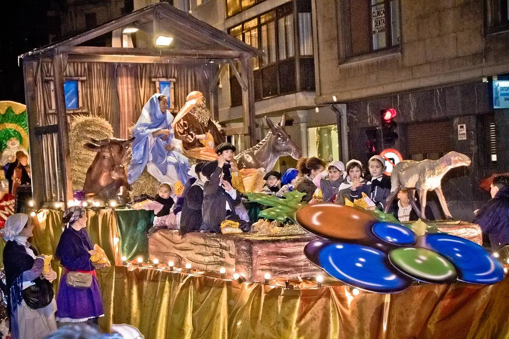 Cabalgata de Reyes Magos en Getxo 2011