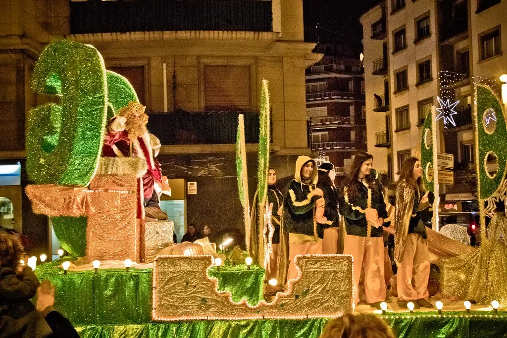 Cabalgata de Reyes Magos en Getxo 2011