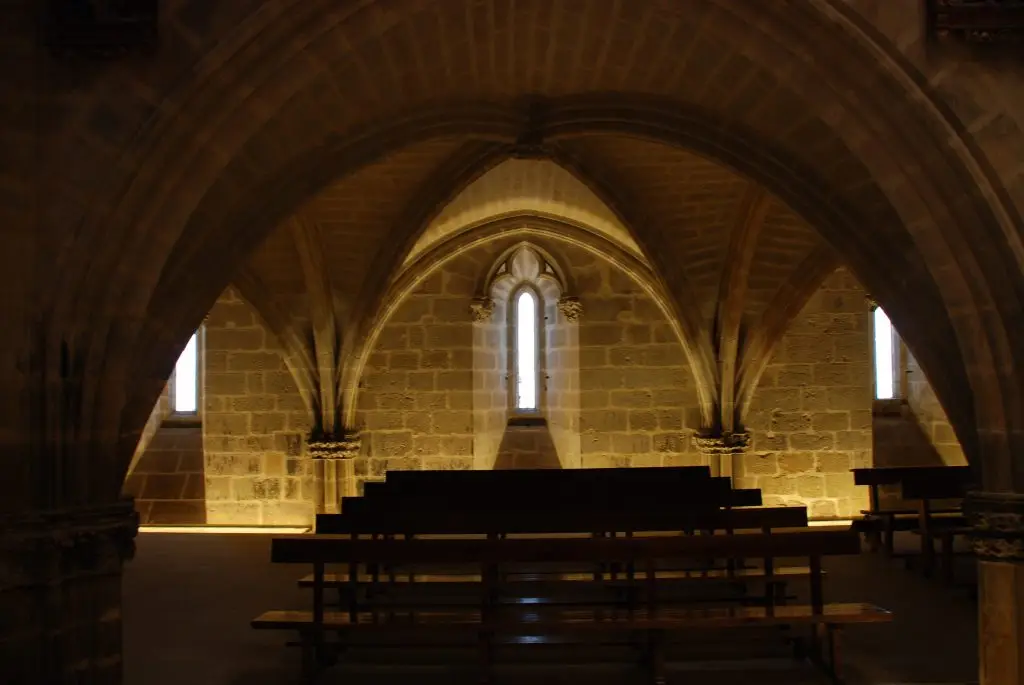 Interior de Santa Maria de Ujue