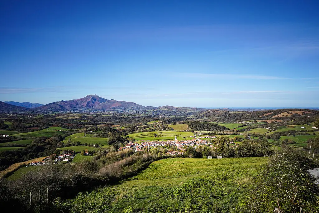 RANCE - ILLUSTRATION - AINHOA - VILLAGE - PAYS BASQUE