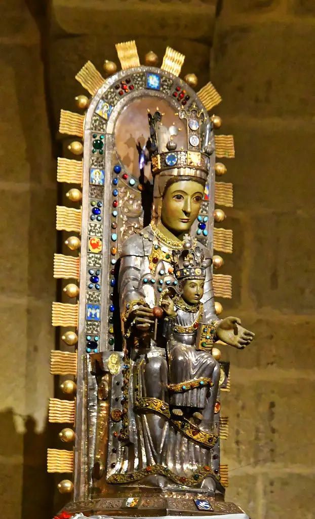 SPAIN - UJUE - Church-fortress Santa Maria de Ujué - Santa María la Blanca (55)