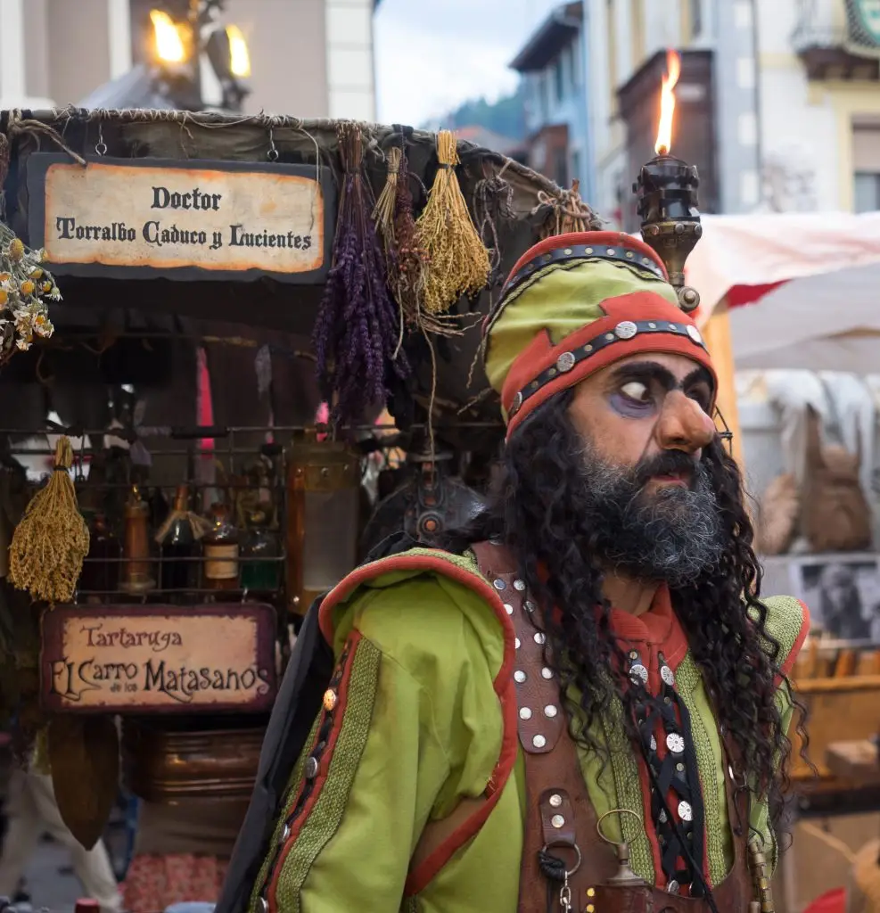 Actor-Mercado Medieval Balmaseda