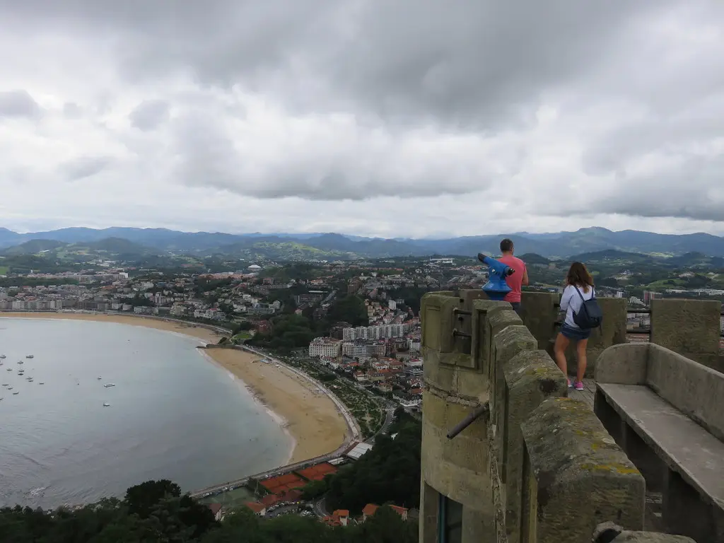 Donostia desde el Parque de Atracciones Monte Igeldo