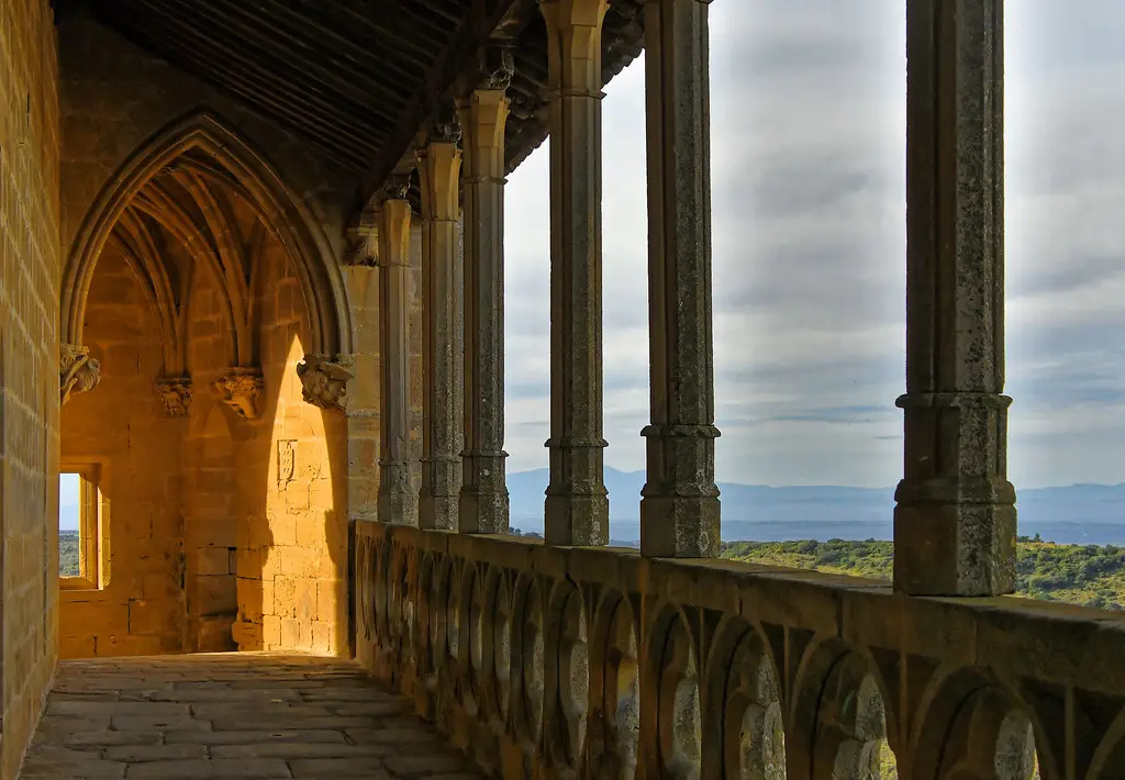 SPAIN - UJUE - Church-fortress Santa Maria de Ujué (61)