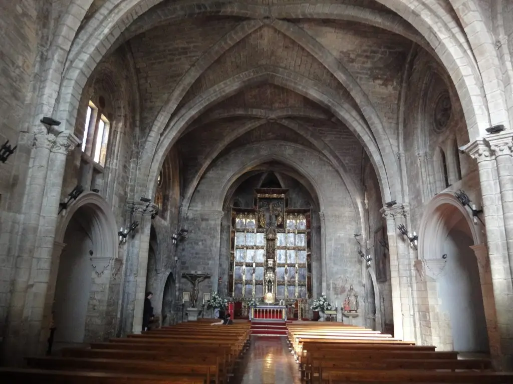 Iglesia de Santa María la Real (Olite-Navarra) - Nave Central