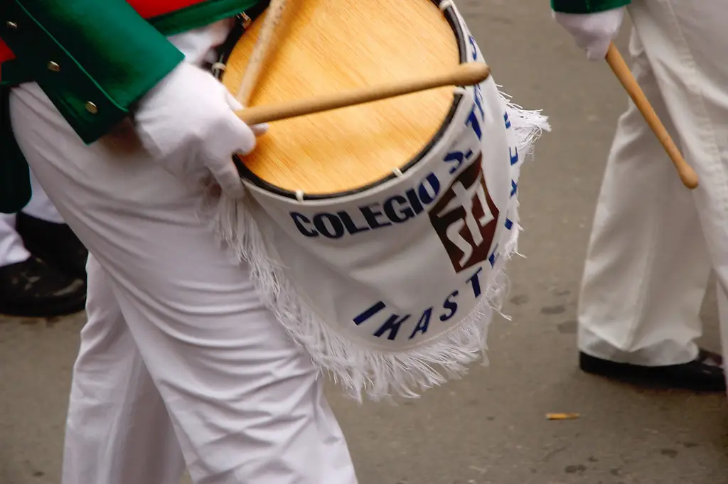 Tamborrada infantil (barril)