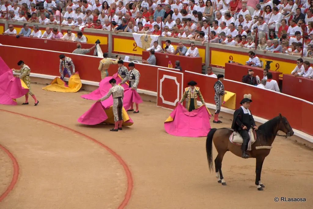 Sanfermines - Tarde de toros
