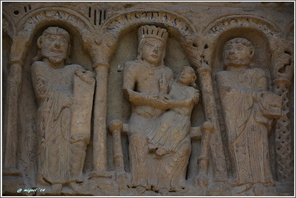 Santa María la Real. Sangüesa.Zangoza. Navarra.