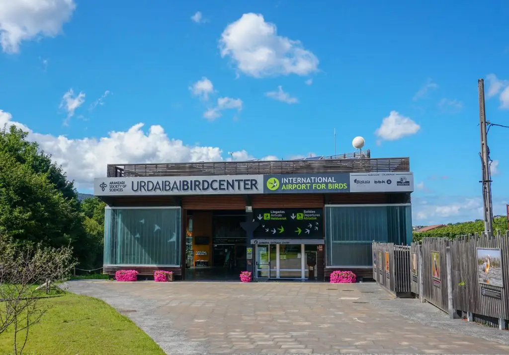 Entrada al Urdaibai Bird Center