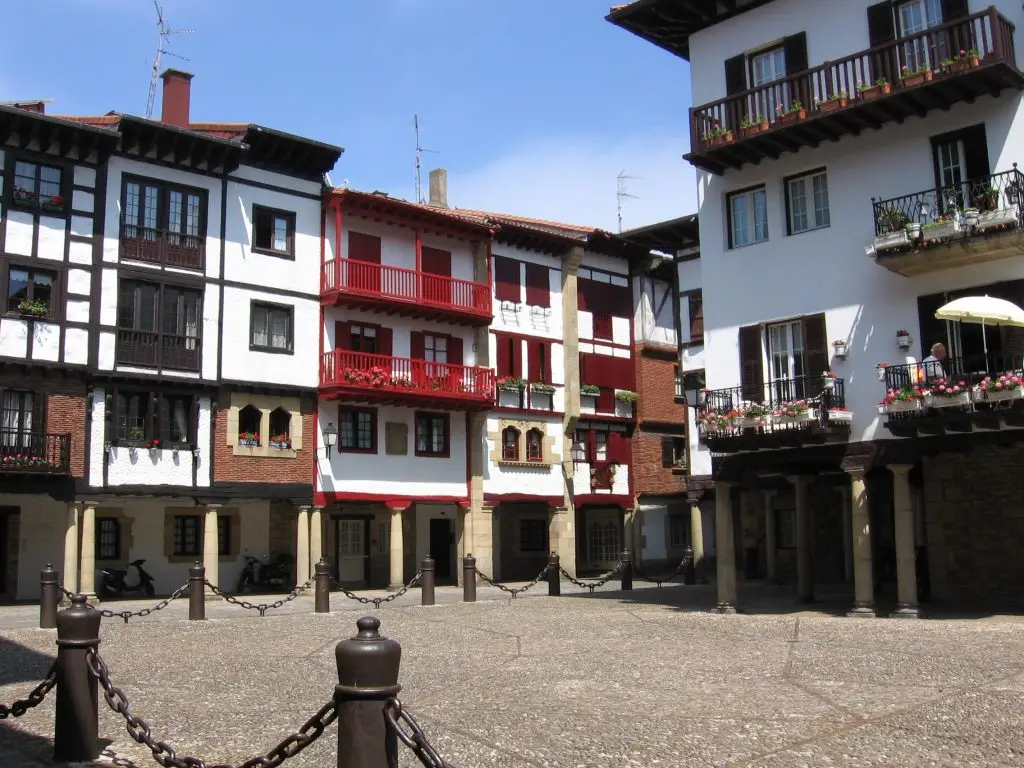 Hondarribia plaza