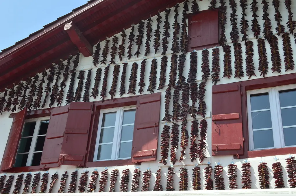 Espelette chili peppers