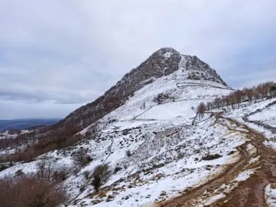 Ascent of Hernio Mountain from Iturriotz